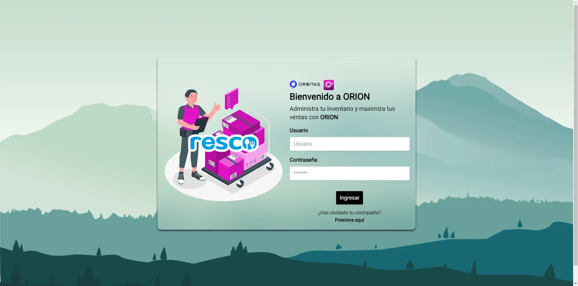 PLATAFORMA B2B DE PEDIDOS MULTI-COMPAÑÍA (ORION)